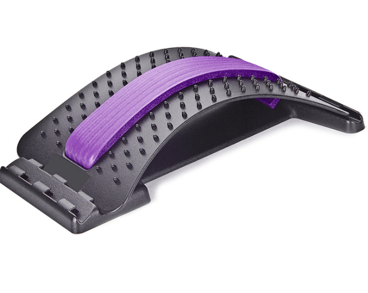 ModaMystique Fitness Black purple / One size Back Stretcher Massager Back Stretcher Massager - Portable & Ergonomic Relief