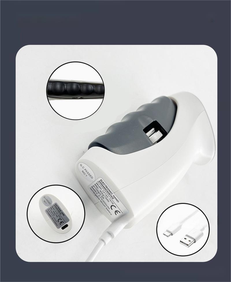 ModaMystique Fitness White / USB Digital Hand Gripper Digital Hand Gripper Unleash Your Strength