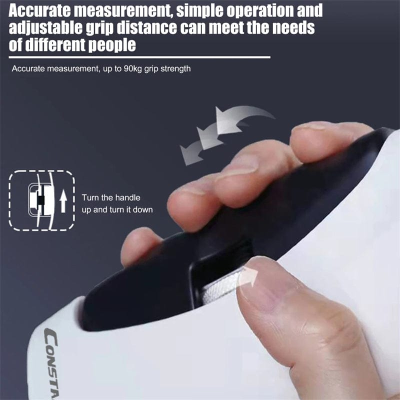 ModaMystique Fitness White / USB Digital Hand Gripper Digital Hand Gripper Unleash Your Strength