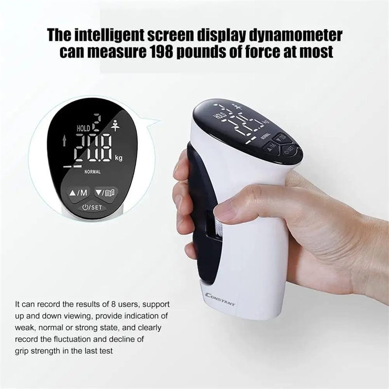 ModaMystique Fitness White / USB Digital Hand Gripper Digital Hand Gripper Unleash Your Strength