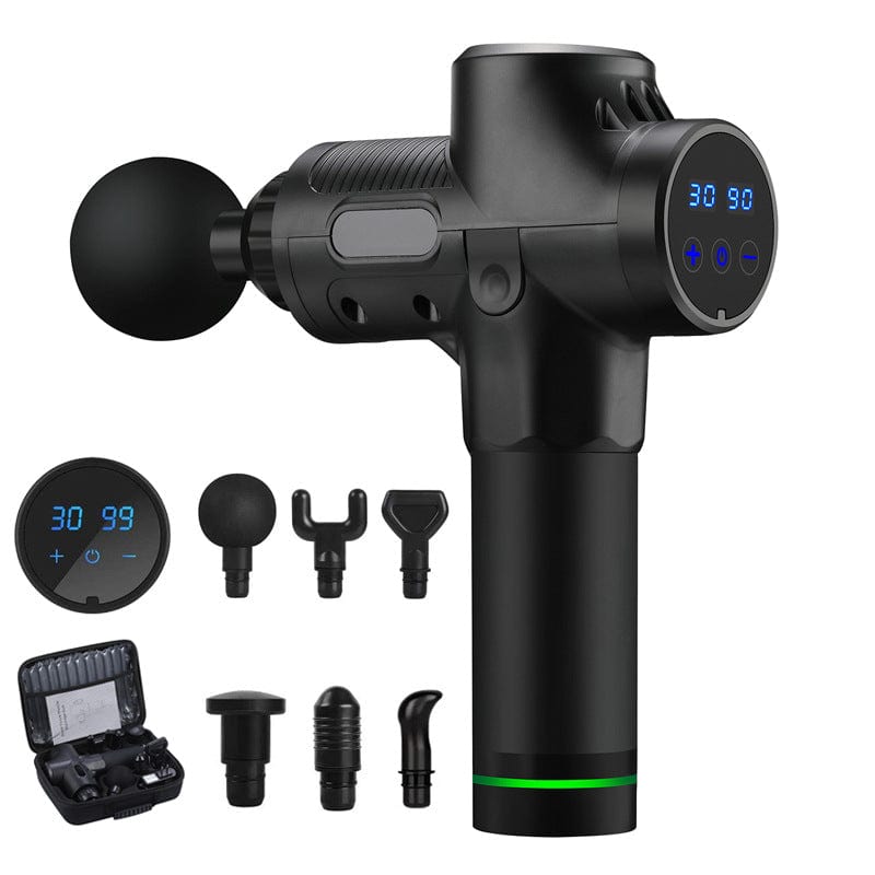 ModaMystique Fitness Black Electric Gun Body Massager Electric Gun Body handheld Massager