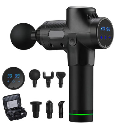 ModaMystique Fitness Black Electric Gun Body Massager Electric Gun Body handheld Massager