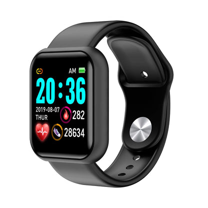 ModaMystique Fitness Black Fitness Smart Tracking Watch Fitness goals Smart Tracking Watch