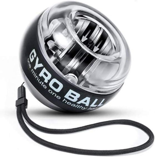 ModaMystique Fitness Black LED Gyroscopic Powerball LED Gyroscopic Powerball exercise device