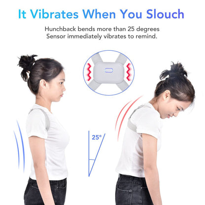 ModaMystique Fitness Grey Smart Correction Belt Smart Correction Belt - Posture Perfecting Device