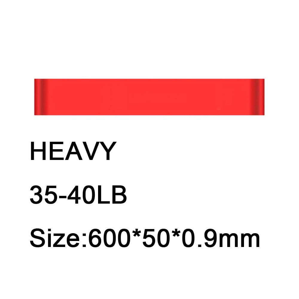 ModaMystique Fitness Red Elastic Fitness Resistance Band Elastic Fitness Resistance Band - Versatile & Durable