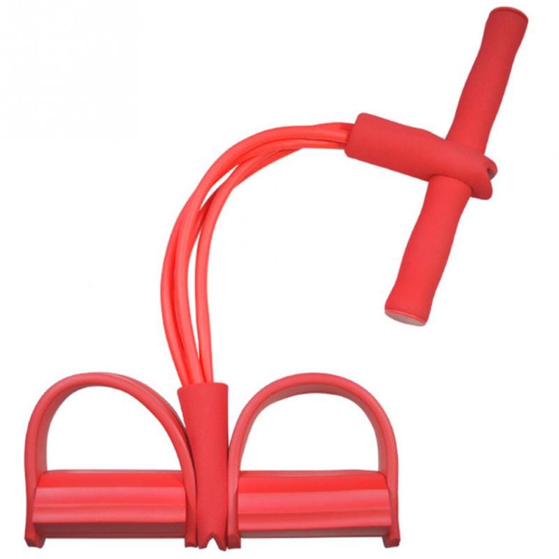 ModaMystique Fitness Red Latex Pedal Pull Rope Latex Pedal Pull Rope for Full Body Workout