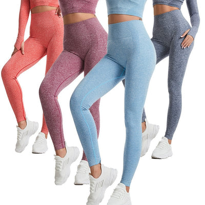 ModaMystique Fitness Seamless Dotted Push Up Yoga Pant Seamless Dotted Push Up Yoga Pant