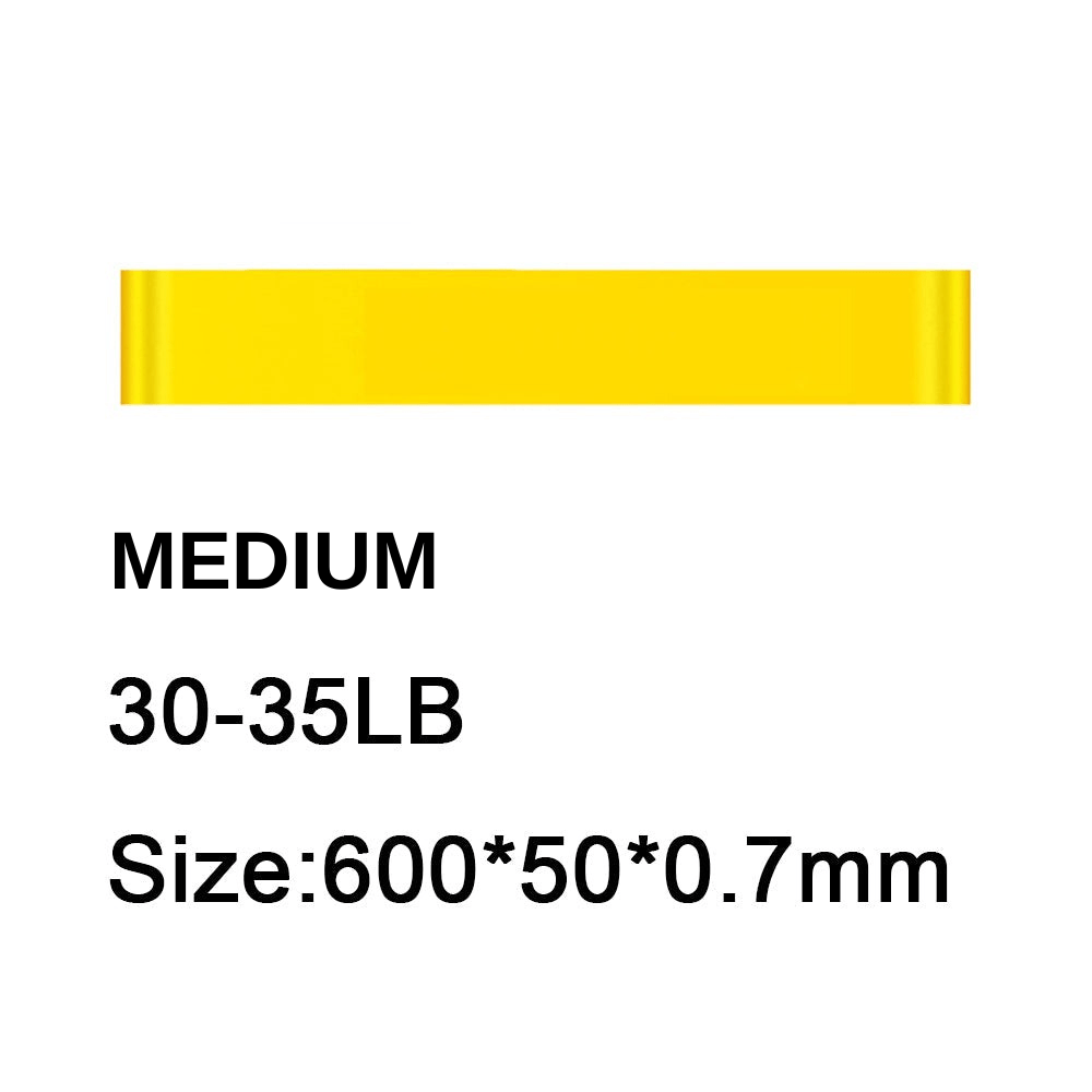 ModaMystique Fitness Yellow Elastic Fitness Resistance Band Elastic Fitness Resistance Band - Versatile & Durable
